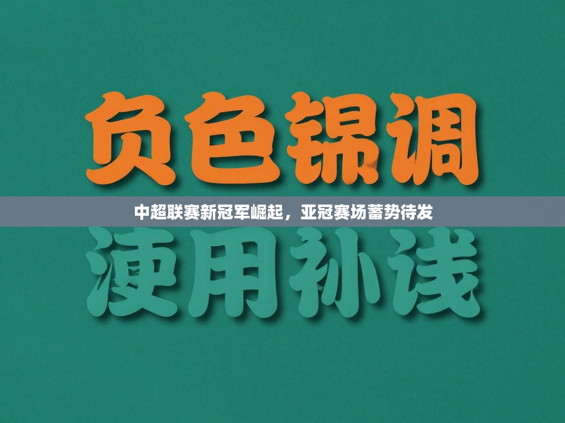 中超联赛新冠军崛起，亚冠赛场蓄势待发  第1张